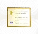 Paul Harris Fellow – The Rotary Foundation of Rotary International